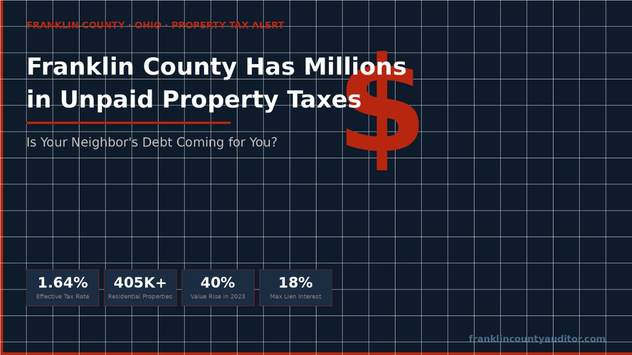 Franklin County Has Millions in Unpaid Property Taxes Is Your Neighbor’s Debt Coming for You?