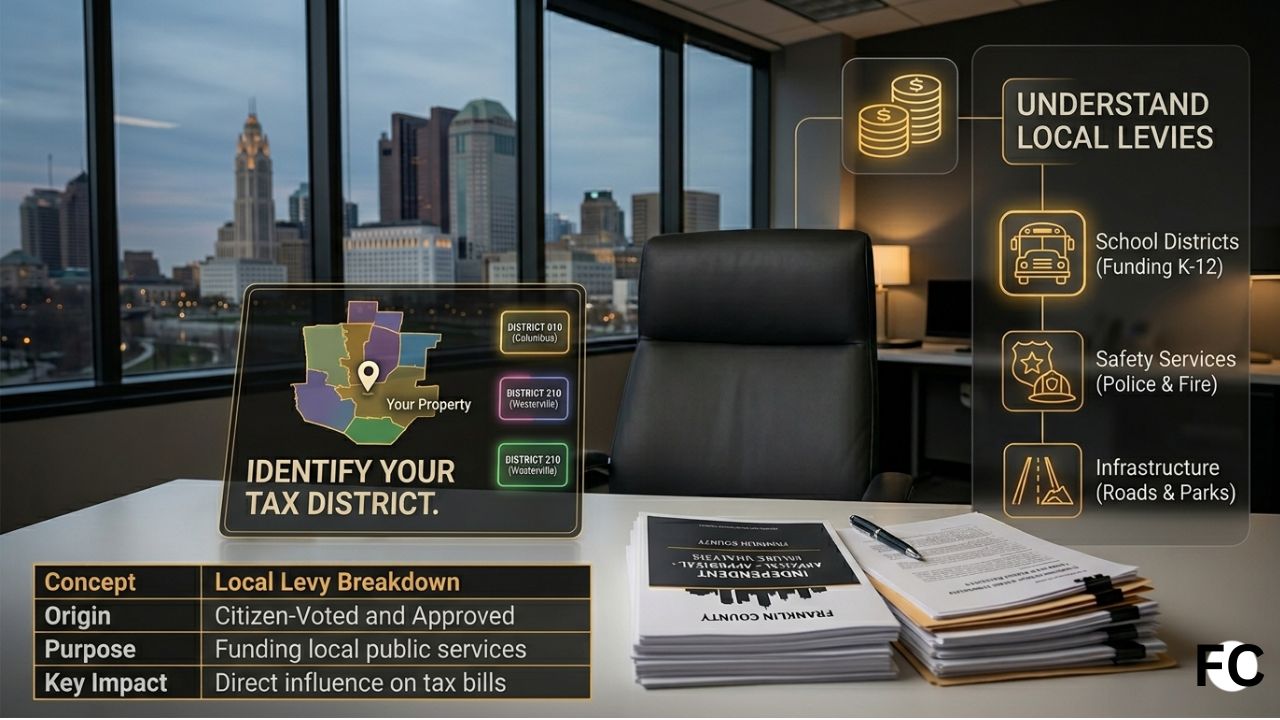 How to Identify Your Tax District and Understand Local Levies in Franklin County, Ohio